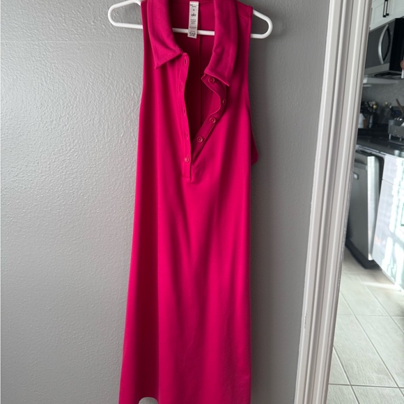 ALO Yoga Dresses & Skirts - ALO Yoga Vibrant Pink Sleeveless Top